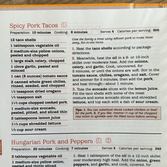 Vintage Quick Thrifty Cooking Reader’s Digest 1985 Cook Book - Picture 4 of 7